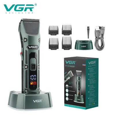 VGR V-696 New metal Popular Salon Barber Hair Cut Machine Professional Cordless Hair Trimmer Electric Hair Clippers for Men