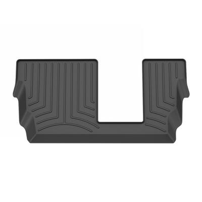 Weathertech Floor Mats Made of Rubberized Thermoplastic Elastomer Black Molded Liner FloorLiner Series, Third Row, 4410804IM