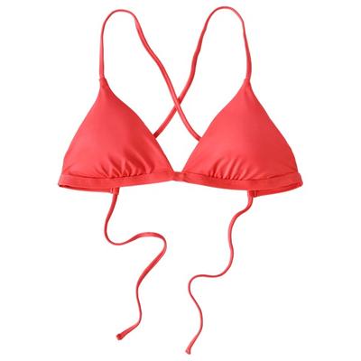 Patagonia - Women's Cross Shore Triangle Top - Bikini-Top Gr M rot/weiß Image