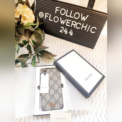 Gucci Cell Phones & Accessories | Gucci Cell Phone Case 6 X 3 | Color: Brown | Size: Os