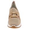 Slip-On Sneaker ARA "NEW YORK", Damen, Gr. 5,5 (38,5), gold (sand, goldfarben), Textil, Veloursleder, casual, Schuhe, Freizeitschuh, Keilsneaker, Komfortschuh in Weite H (= sehr weit