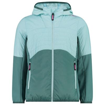 CMP - Girl's Hybrid Jacket Fix Hood - Kunstfaserjacke Gr 104 türkis/blau Image