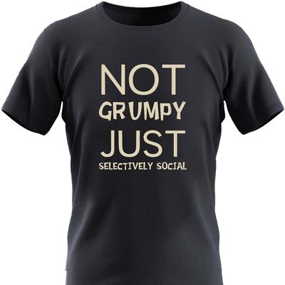 TEMU Not Social Men's T-shirt Image