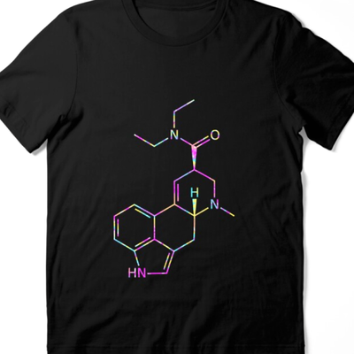 TEMU Molecule Essential T-shirt Mens T-shirt Casual Lightweight Comfy Short Sleeve Crew Neck Tee Topss Image