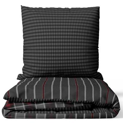 TEMU Bed Linenstripe Set Modern Pillowcase 80x80 Cm With Zipper Image