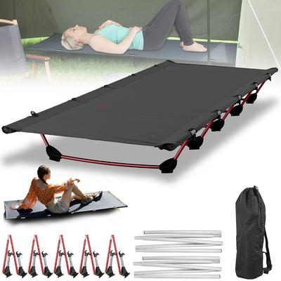TEMU Folding Camping Cot, Ultralight Backpacking Cot, Portable Camping Bed For Camping Hiking Image