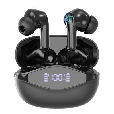 TEMU Wireless Headphones, In-ear Headphones, Bt5.3 Earphones, Wireless Headphones 35h Playtime Earphones, Listen Cvc Noise Reduction For Iphone Huawei Xiaomi Image