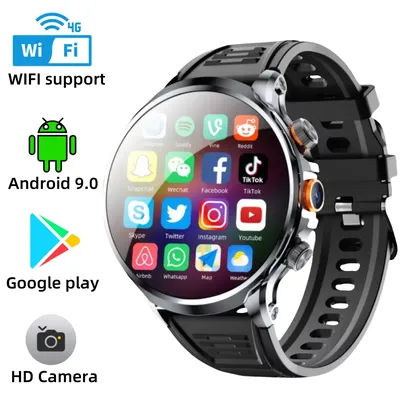 5G Smartwatch H18 Pro Men's Women's GPS WIFI 5G Smartwatch Rotating camera NFC App Download 256GB storage