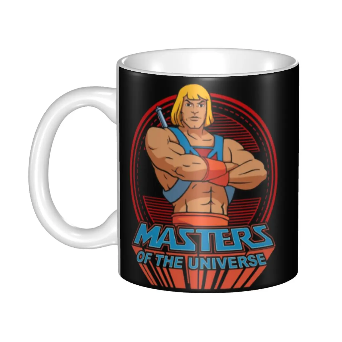 Vintage Er-Mann Meister Des Universums Individuell Eternia Keramik Kaffee Becher Kreative Geschenk Männer Frauen Tassen Und tassen