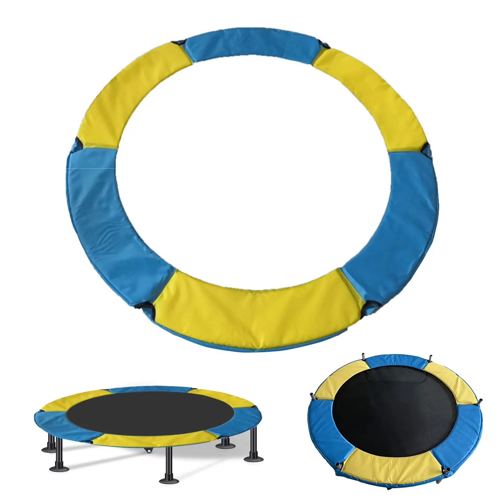 Trampolin-Pad, Trampolin-Federabdeckung, 5 Fuß Trampolin-Abdeckung, Surround-Sicherheitsschutz, Federschutzabdeckung, Ersatz-Pad Image