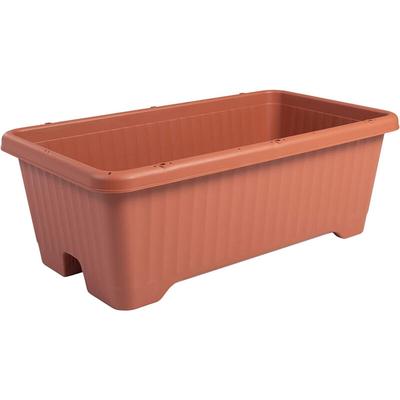 Air Gemüsetopf 730 Air Gemüsetopf mit Wasserablaufsystem für die Gartenarbeit, braun - Iris Ohyama Image
