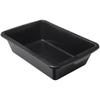 Schwarz Plastik Maurerauge Mondelin 25 Liter (63x42x12cm)