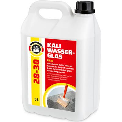 HALBAU Kaliwasserglas HB28-30 Betonimprägnierung Holzschutz Grundierung Konservierung - 5L Image