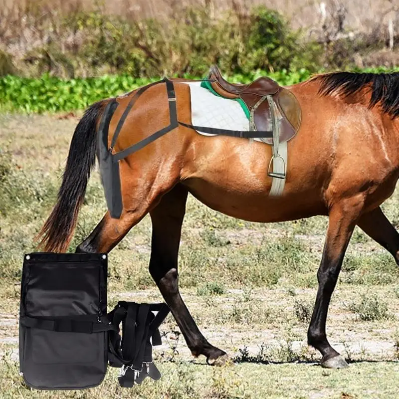 R6FE Horse Poop Catcher Einfach zu benutzen Pferdessammler Pferdestasche Equines Bag für Clean Street & Landschaftsgestaltung Image