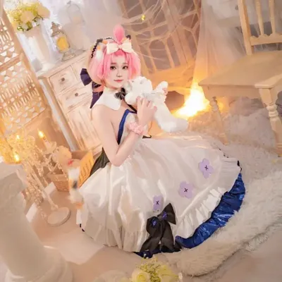 Spiel Genshin Impact Diona Cosplay Symphonie Konzert Kostüm Erwachsenen Karneval Uniform Anime Image