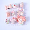 Sanrio Cartoon Anime Schuhschnalle Kawaii Hello Kitty Kuromi Melodie Zimt Hund Schuhe Charm