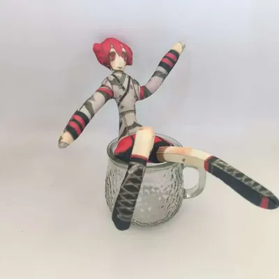 2025 Neues Anime Kasane Teto Cosplay Abstraktes Modell Mädchen Geburtstagsgeschenk Image