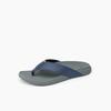Zehentrenner REEF "THE RAGLAN", Gr. 44, grau (charcoal), Textil, Synthetik, sportlich, Schuhe