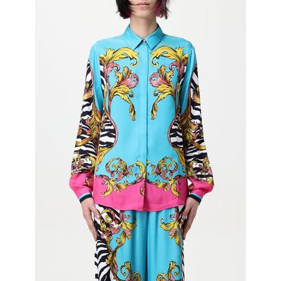 Versace Jeans Couture Shirt VERSACE JEANS COUTURE Woman color Blue