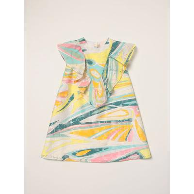 Emilio Pucci Dress Kids colour Green