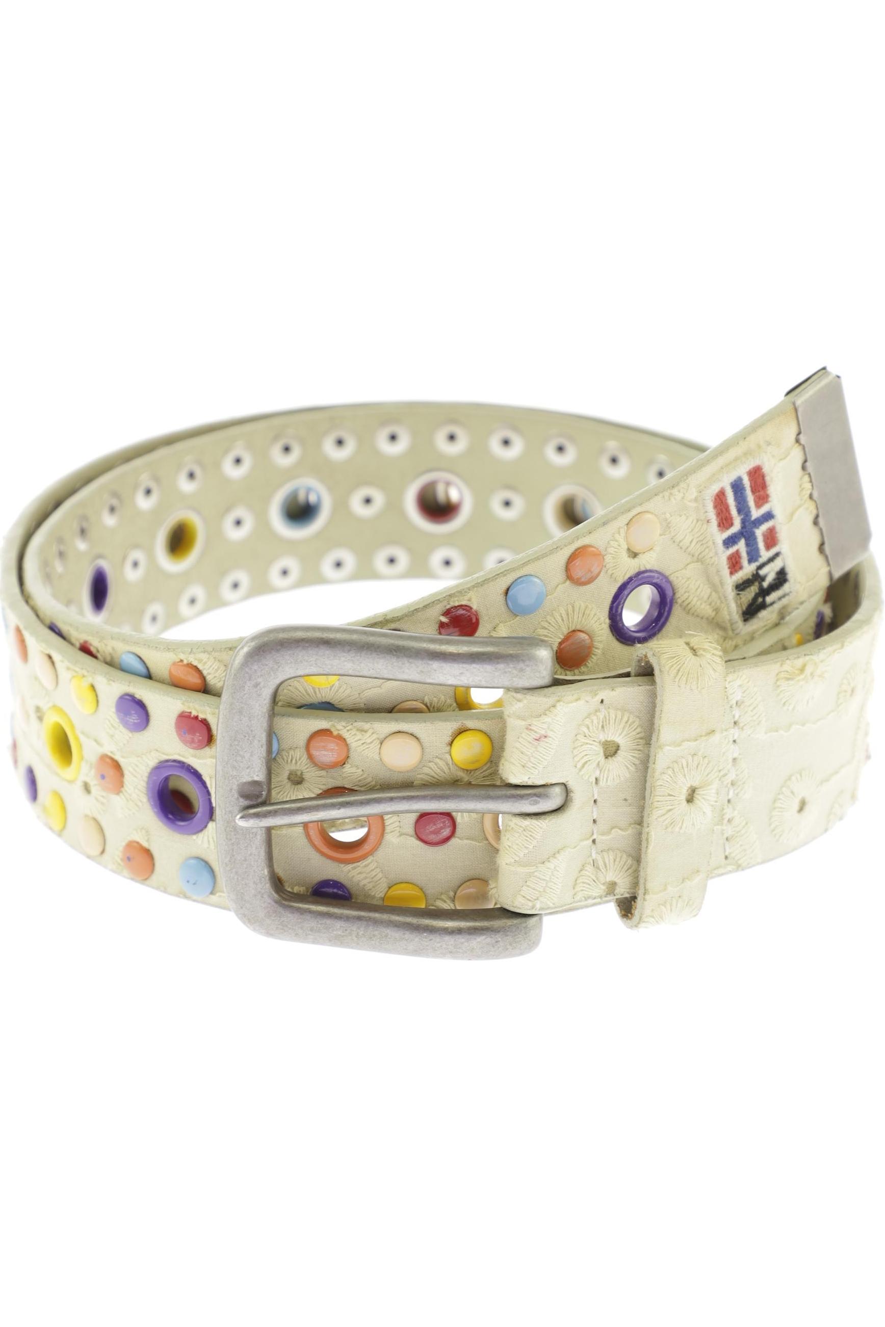 Napapijri Damen Gürtel, Gr. 100, beige, Leder Image