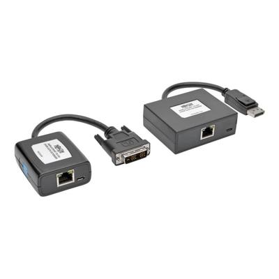 Tripp Lite Displayport To Dvi Over Cat5/6 Active Extender Kit Pigtail Transmitter/receiver For Video/audio 125 Ft(38 M) - 1 Input Device - 1 Output Device - 125 Ft Range - 2 X Network (Rj-45) - 2 X Usb - 1 X Dvi Out