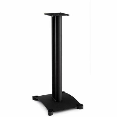 Sanus Steel Series Heavy-Duty Speaker Stand For Bookshelf Speakers - Sold As Pair - 30 In - Black - 25 Lb Load Capacity - 30" X 11.8" X 14.8"