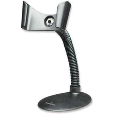 Manhattan Handheld Barcode Scanner Stand, Gooseneck With Base, Suitable For Table Mount Or Wall Mountable, Black, Lifetime Warranty, Box - Barcode Scanner Stand