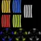 40 pièces bandes réfléchissantes de roue de Moto de voiture autocollants de moyeu colorés autocollant de style de voiture autocollant de décoration de Moto automatique accessoires