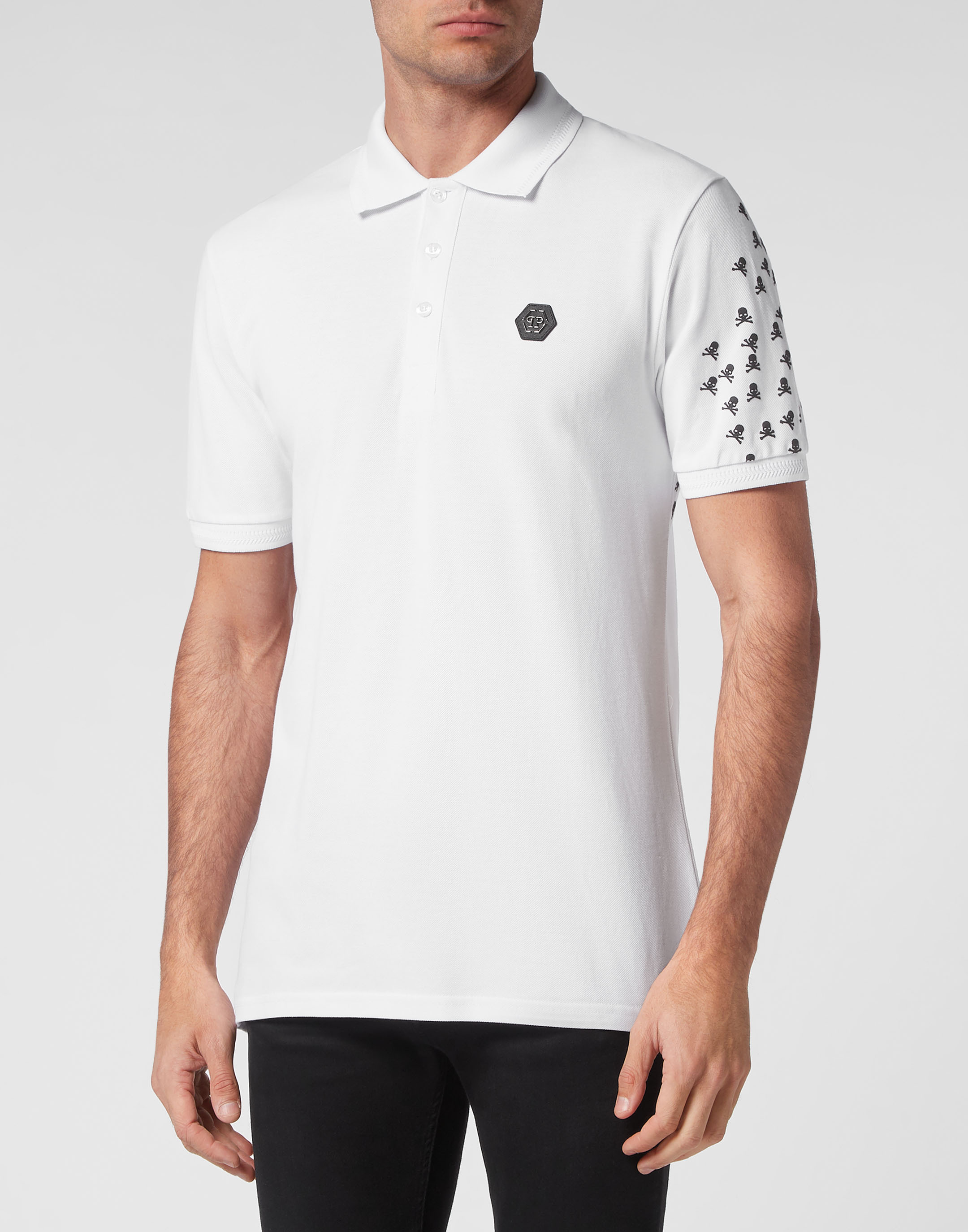 Poloshirt Skull&Bones Image