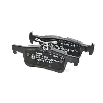 DELPHI Bremsbelagsatz PEUGEOT,CITROËN LP2503 1610814180,1611331480,1619790880 1619791380,1647875680,1647875880 Image