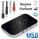 Bluetooth 5.0 Trasmettitore Audio Ricevitore Stereo 3.5mm AUX Jack RCA USB Dongle Musica Adattatore