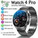 2025New Orologio 4 Pro GPS NFC Astuto Della Vigilanza Degli Uomini 360*360 AMOLED Schermo Frequenza Cardiaca Chiamata Bluetooth Impermeabile Uomo Smartwatch Per HUAWEI