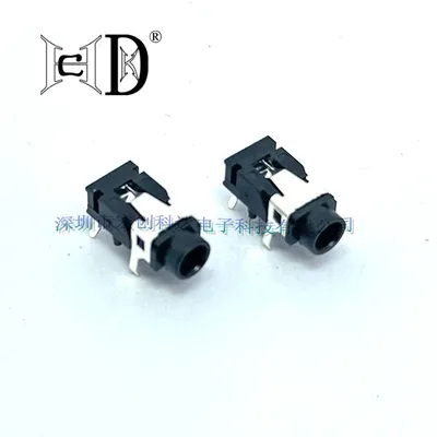 5PCS 3.5mm Female Audio Connector 4 Pin Dip Headphone Jack Socket PJ-321 Audio Interface Audio Jack