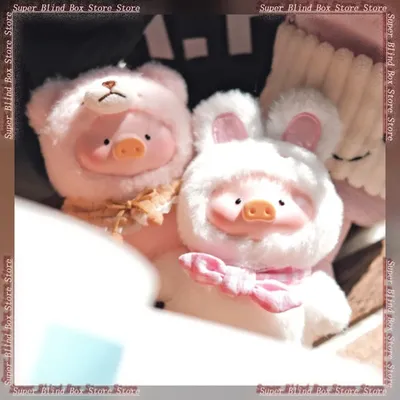 Genuine Lulu Pig Blind Box Beautiful Times Series Vinyl Plush 2nd Generation Tin Can Pig Plushie