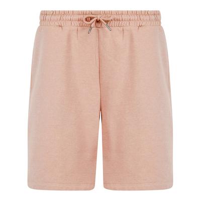 Jogger Shorts Xoey High Waisted Brushback Fleece Lounge Jogger Shorts in Pink - Amara Reya / 10 - Tokyo Laundry