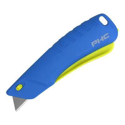 Pacific Handy Cutter Auto-Retract Rebel Blue Safety Knife E12209-4