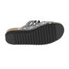 Pantolette LICO "Pantolette Bioline Lady Classic", Gr. 42, schwarz, Synthetik, Schuhe Damenschuh Pantolette Sommerschuh Schlappen Hausschuh