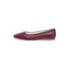 Ballerina HENRY STEVENS "Audrey B Businessschuh", Damen, Gr. 39, rot (bordeaux), Leder, elegant, Schuhe, Damen Halbschuhe Leder handgefertigt, Slipper