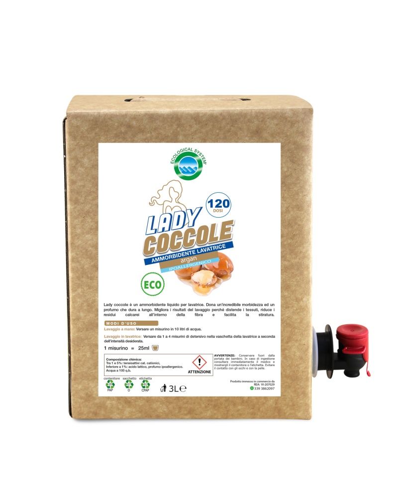 Lady coccole ammorbidente - Tutochimica 3 l