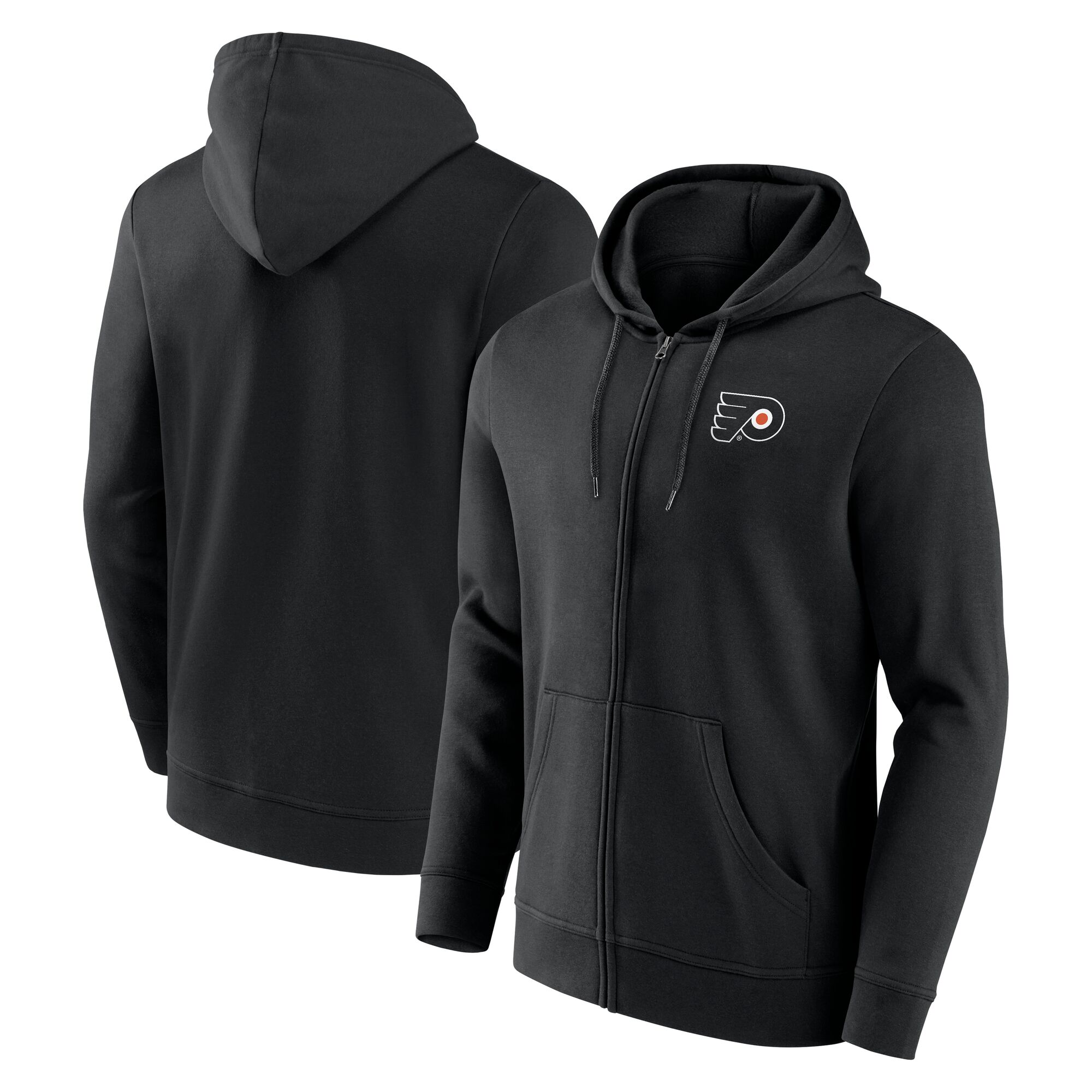 Philadelphia Flyers Primary Logo Reißverschluss Hoodie - Herren Image