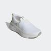 Walkingschuh ADIDAS SPORTSWEAR "CLOUDFOAM GO LOUNGER", Gr. 40,5, cloud weiß, silber metallic, chalk weiß, Textil, Synthetik, sportlich, Schuhe