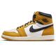 Air Jordan 1 Retro High OG 'Yellow Ochre' – Premium Leather Heritage Sneaker (Yellow Ochre, UK Footwear Size System, Adult, Men, Numeric, Medium, 10)