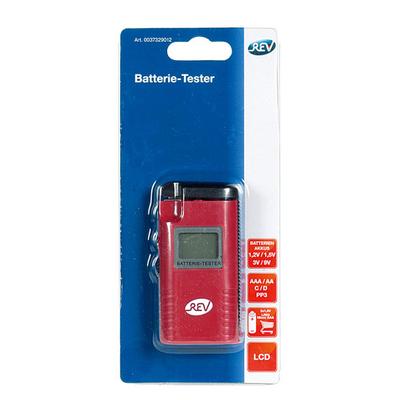 LCD Batterie-Tester für AAA–D & Knopfzellen REV RITTER Image