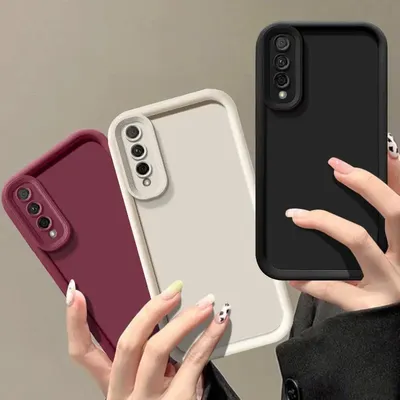 For Samsung Galaxy A750 Case Galaxy A7 2018 Phone Case Galaxy A750F Matte Back Cover Skin Feel