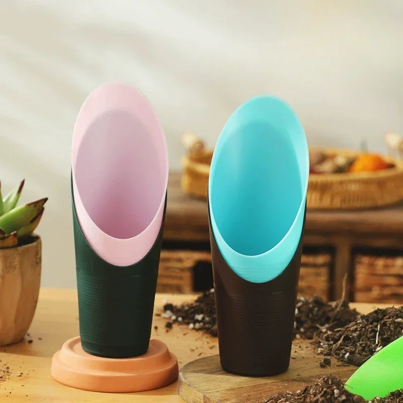 Sukkulentenbecher aus Kunststoff, Grünpflanzen, Topfpflanzen, Gartengeräte, Bodenschaufeln, Mini-Gartengeräte Image