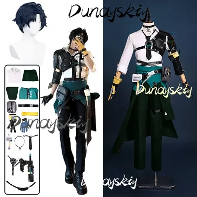 Asaba Harumasa Cosplay Kostüm Perücke Zenless Zone Zero Spiel Cosplay Uniform Outfit Halloween Image