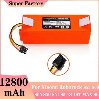 14,4 V Li-Ion Batterie Staubsauger zubehör Für Xiaomi Mijia1S S50 S65 Roborocks S50-55 S5 Max S6 S7 Image