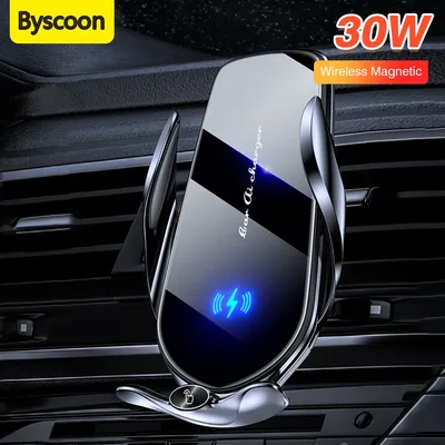 30w Auto kabelloses Ladegerät magnetischer Macsafe für iPhone 15 14 13 12 Pro Max Xiaomi Samsung Image