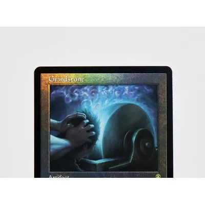 Grindstone Holo/Foil TCG Magisches Proxy-Kartenspiel Schwarz Hochwertiges Proxy-Gathering-Brettspiel Image